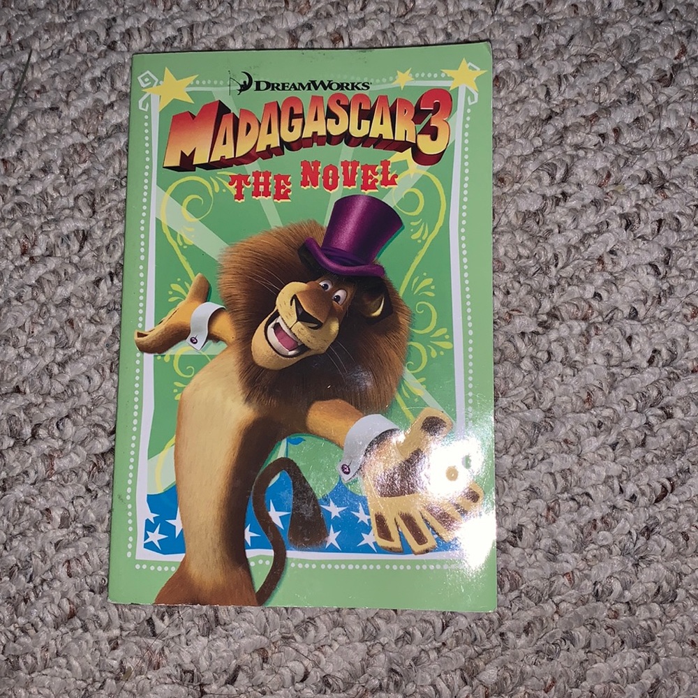 Madagascar 3 the novel book.